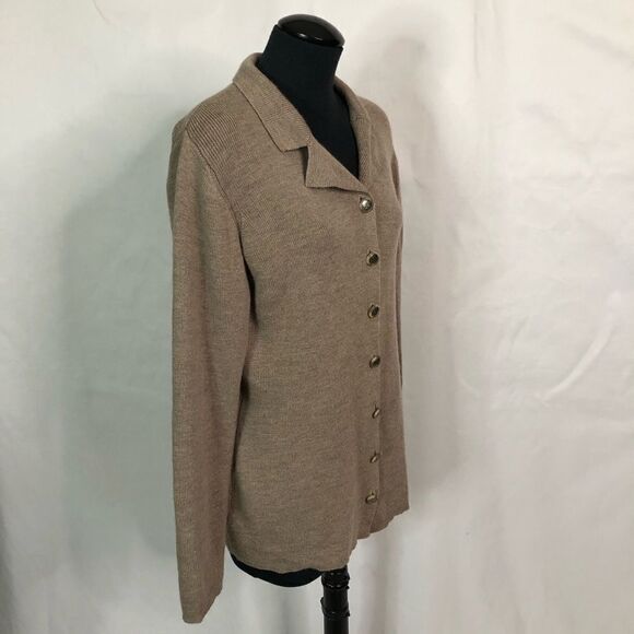 Vintage Laura Ashley Pure Wool Sweater - Women’s L - Picture 2 of 8